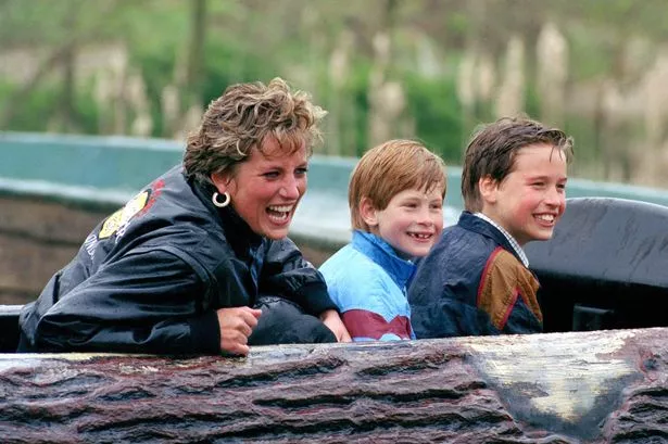 Princess Diana, Prince William and Prince Harry