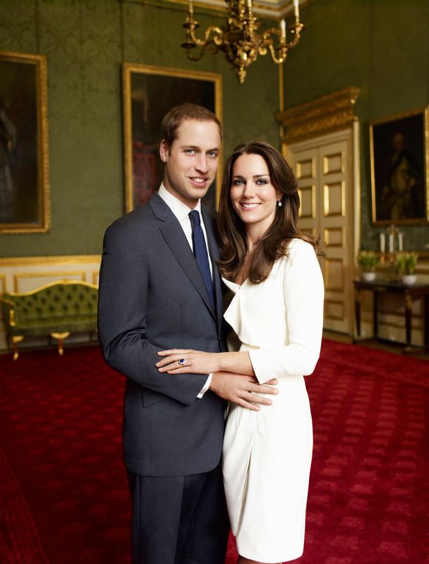 Royal Engagement Portrait 2010 of Prince William and Princess Kate 
