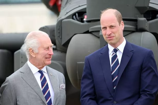 King Charles and Prince William