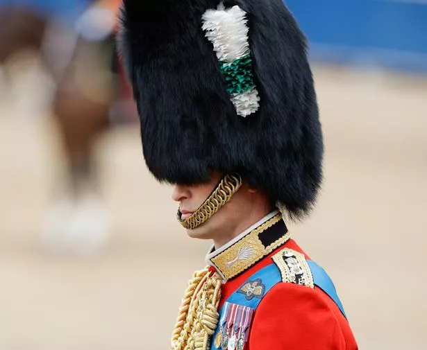 Prince William at Trooping the Colour
