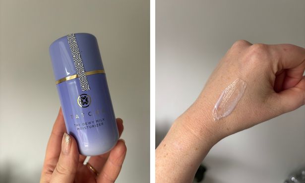 Tatcha dewy milk moisturizer