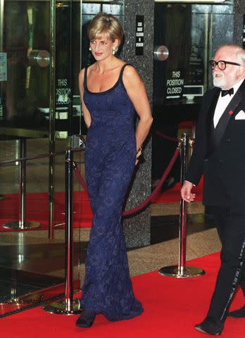Getty Princess Diana in Catherine Walker