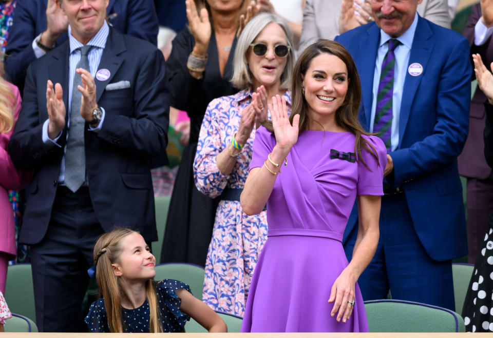 Kate Middleton and Princess Charlotte