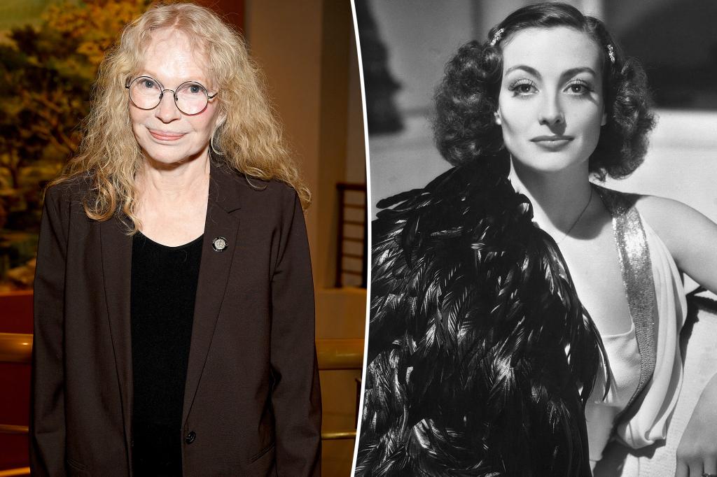 Mia Farrow recalls abruptly leaving Joan Crawford’s apartment Mia Farrow recalls abruptly leaving Joan Crawford's apartment