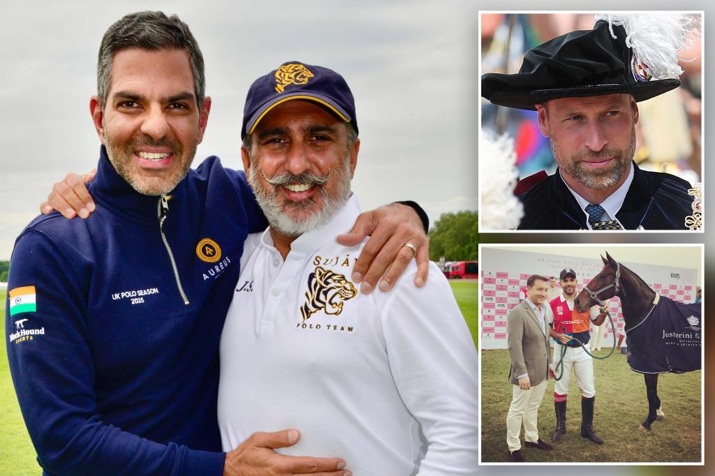 Prince William’s billionaire pal Sunjay Kapur smiles with friend in final photo taken moments before swallowing bee Prince William’s billionaire pal Sunjay Kapur smiles with friend in final photo taken moments before swallowing bee
