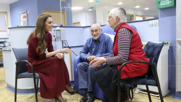 Kate Middleton at hospital