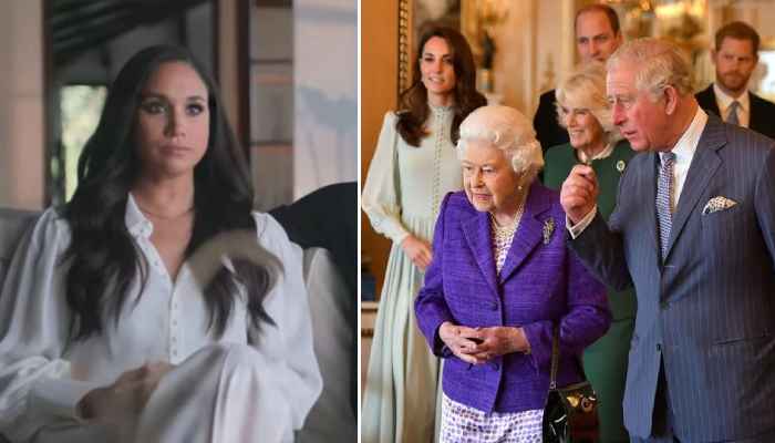 The meeting was called to discuss Harry and Meghans future after they announced their royal exit
