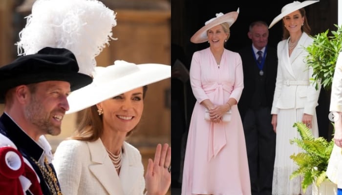 The couple reunited and enjoyed a carriage ride together back to Windsor Castle