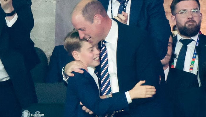 Prince William and George’s bond over the game.