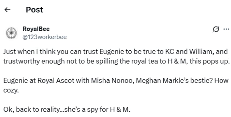 Princess Eugenie sends shocking message to William as trust issues emerge