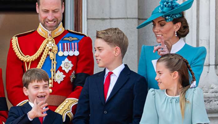Prince William and Princess Kate share three children: George, 11, Charlotte, 10, and Louis, 7