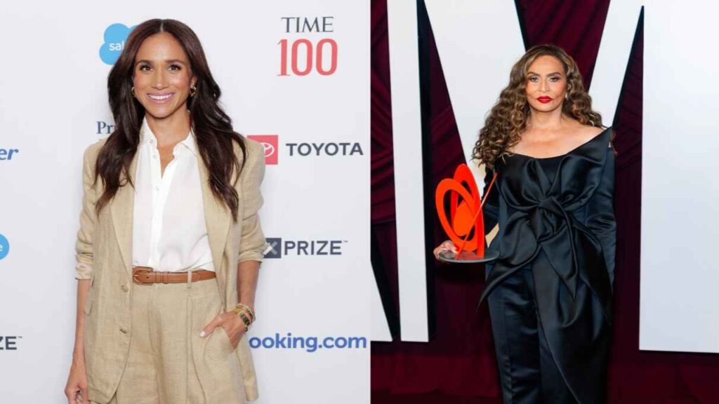 Meghan Markle Reveals How Tina Knowles ‘Caves’ In While Fighting With Daughter Beyoncé: ‘If My Kids Are Mad…’ Getty Images