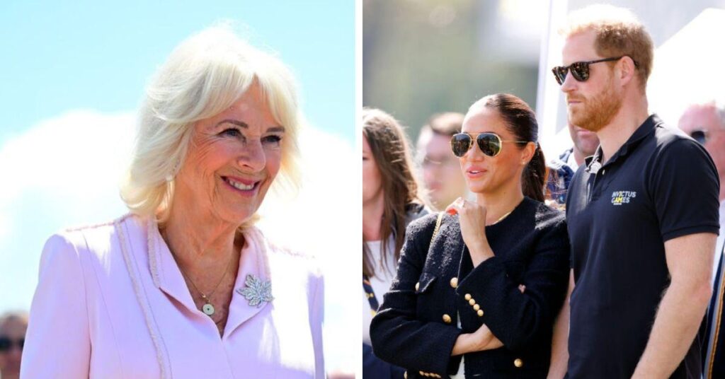 Queen Camilla Makes a Surprise Nod to Harry and Meghan During Canada Visit Queen Camilla Makes a Surprise Nod to Harry and Meghan During Canada Visit