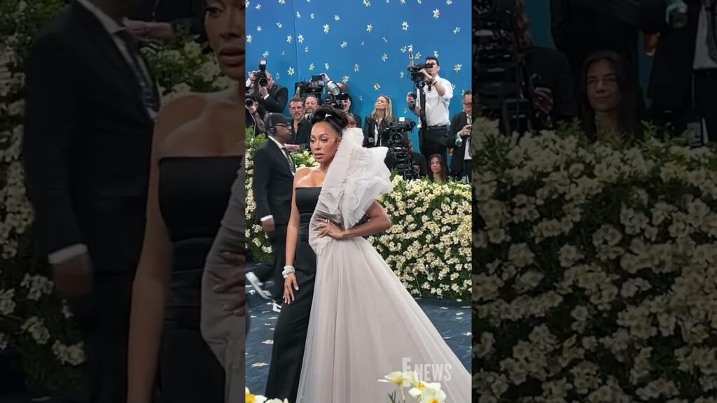 The glamour of LaLa Anthony’s #MetGala look? Unmatched.