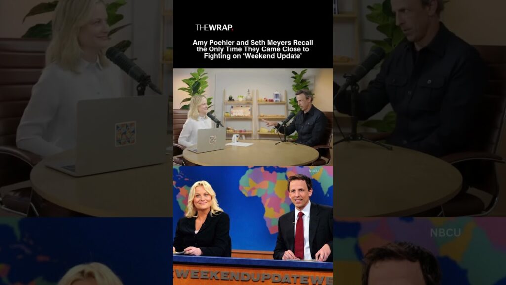 Amy Poehler and Seth Meyers Recall the Only Time They Came Close to Fighting on ‘Weekend Update’ Amy Poehler and Seth Meyers Recall the Only Time They Came Close to Fighting on ‘Weekend Update’