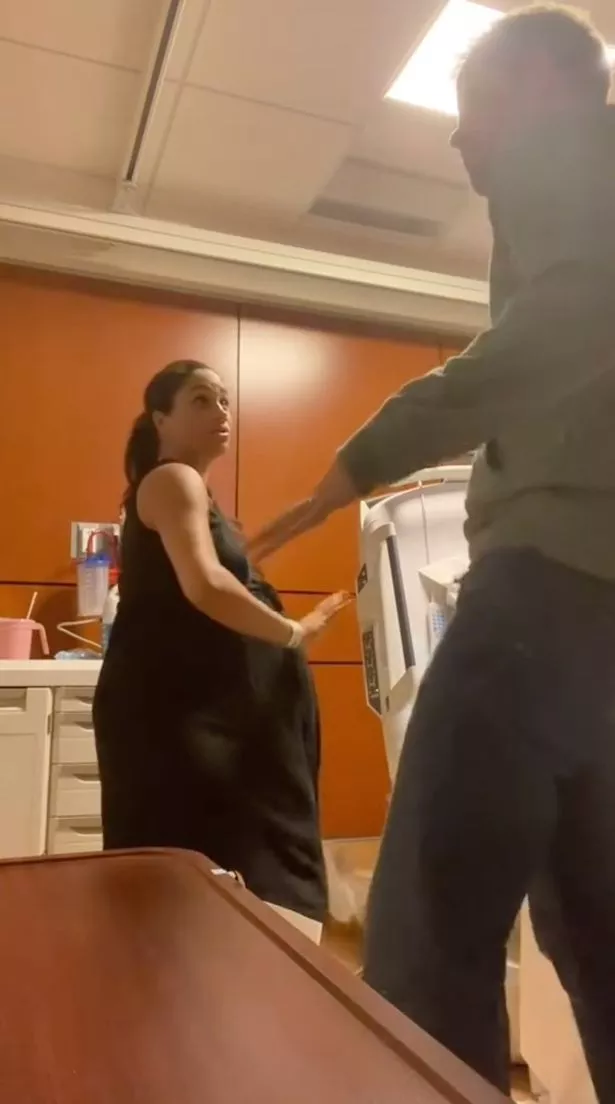 Meghan Markle dances with Prince Harry to move pregnancy along