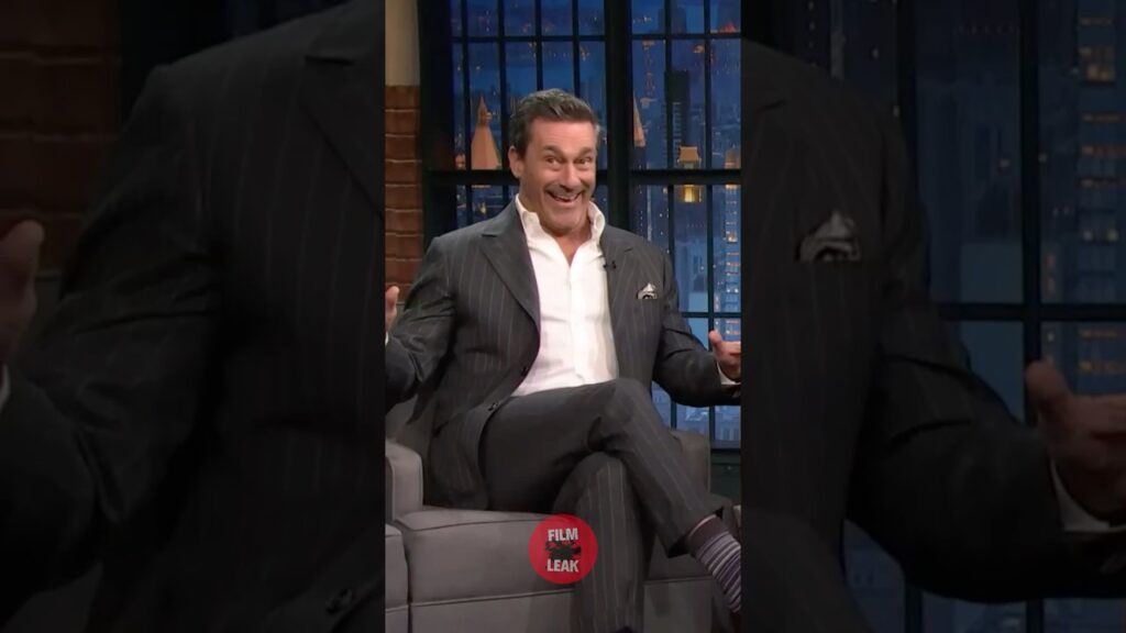 Jon Hamm Told Amy Poehler to Pull It Together | #shorts
