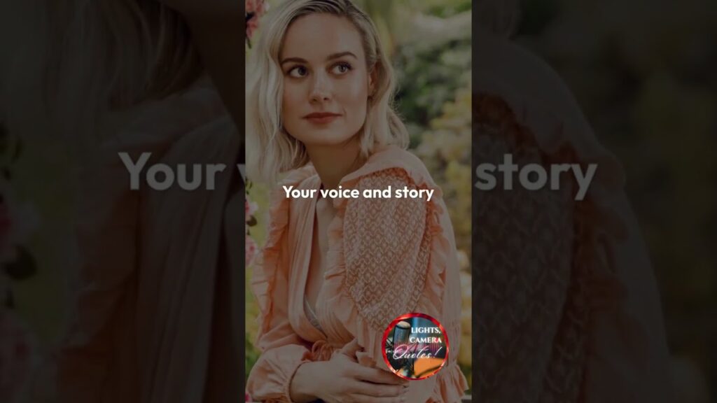 Brie Larson: You Are Enough, Believe In Yourself #lightscameraquotes #shorts Brie Larson: You Are Enough, Believe In Yourself #lightscameraquotes #shorts