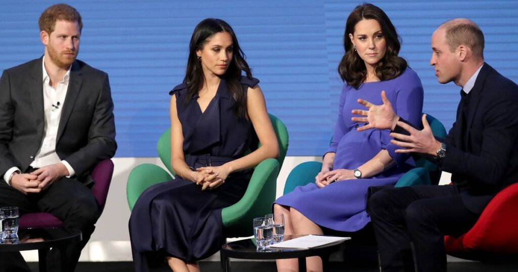 Prince William’s two-word joke was ‘first sign of tension’ with Prince Harry and Meghan Ipso logo