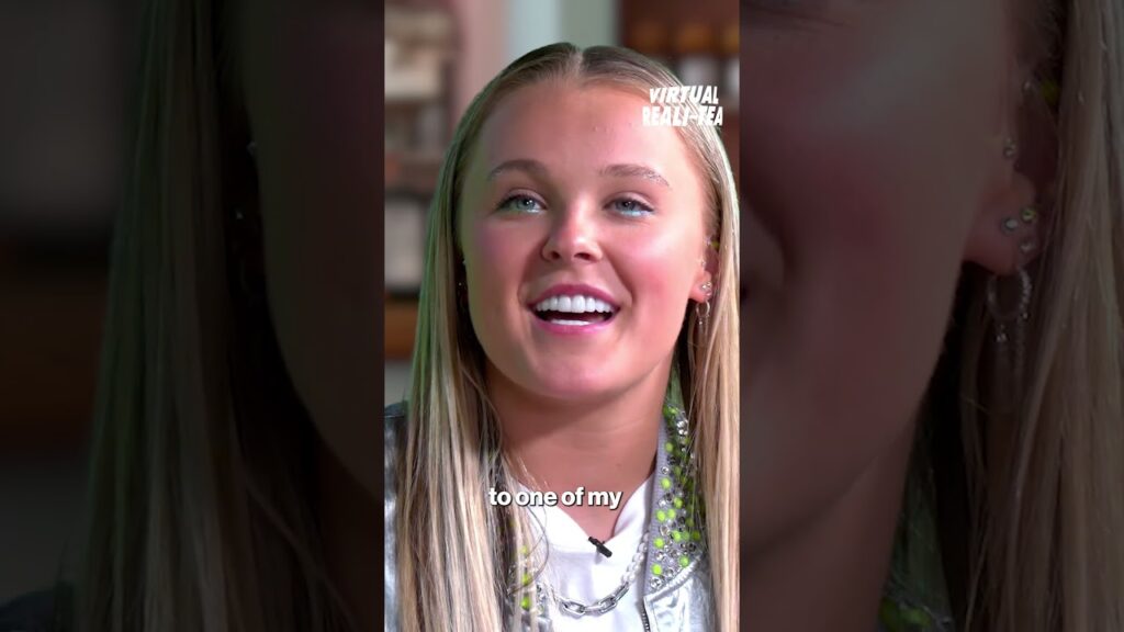 JoJo Siwa opens up about self-discovery | Virtual Reali-Tea | Tea Time #shorts JoJo Siwa opens up about self-discovery | Virtual Reali-Tea | Tea Time #shorts