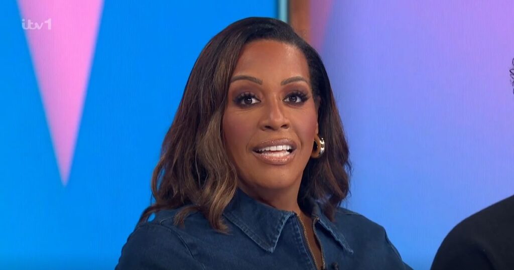 Alison Hammond shares pregnancy update as she references Meghan Markle dance Ipso logo