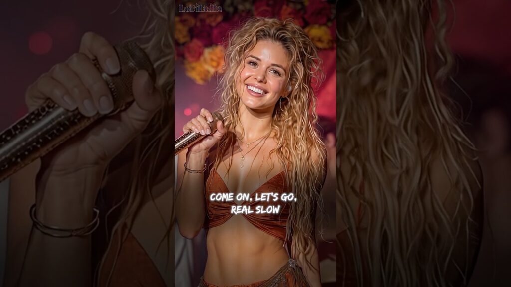 Shakira - Hips Don't Lie Lyrics - feat. Wyclef Jean #englishlyrics #shakira #shorts