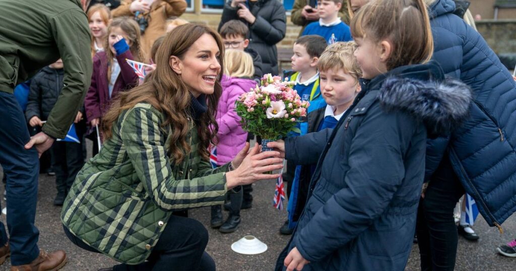Kate Middleton’s omission when child asks who she is during school visit Ipso logo