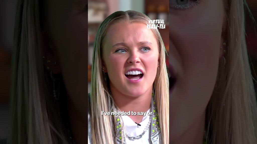 JoJo Siwa responds to Kath Ebbs' comments on her breakup | Virtual Reali-Tea | Tea Time #shorts