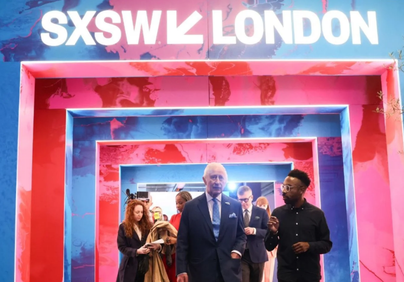 King Charles Surprises SXSW London Crowd, Meets…