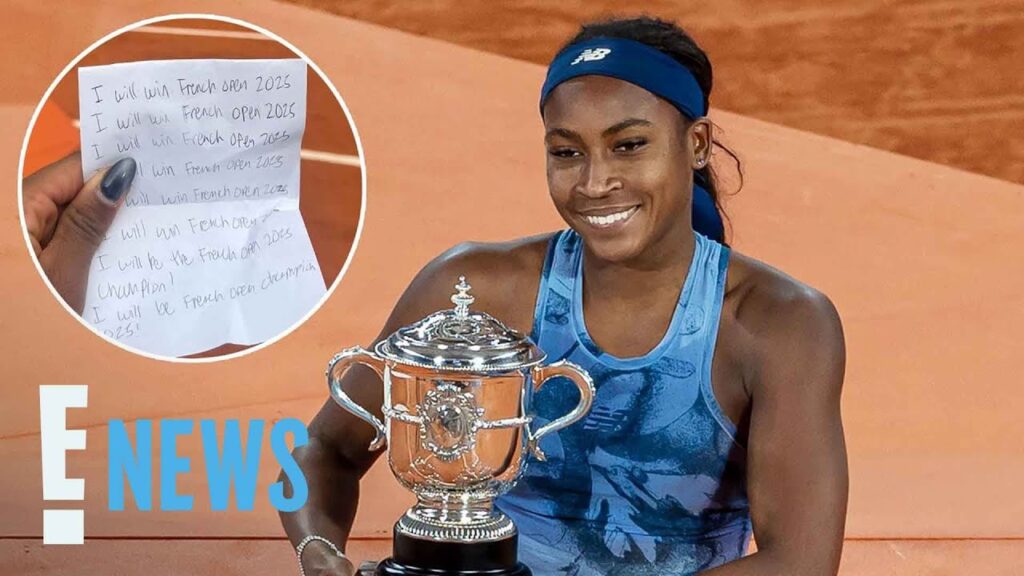 How Coco Gauff Manifested Her 2025 French Open Win | E! News