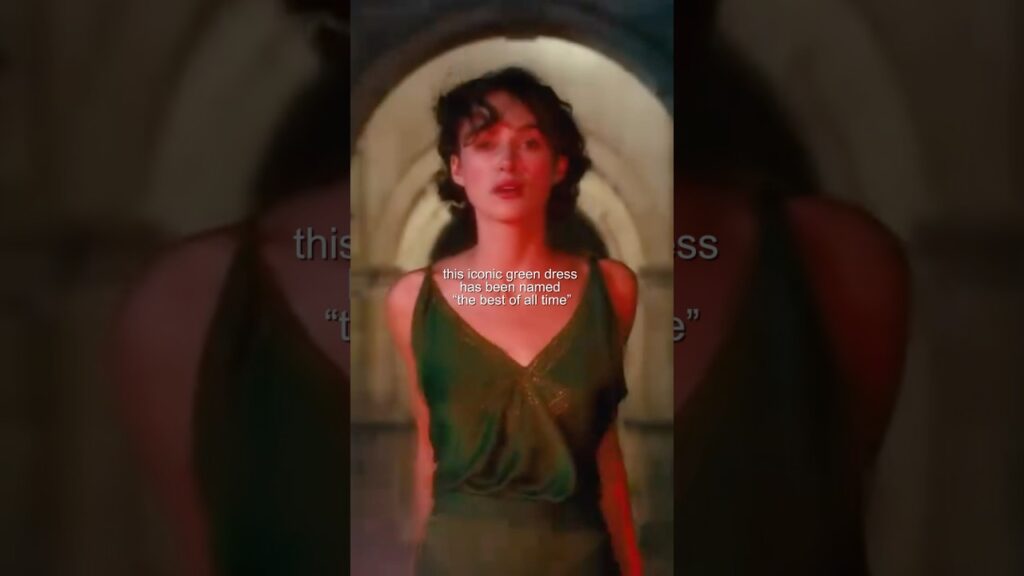 The green dress Keira Knightley wore in Atonement (2007) | #fashion #shorts #movie