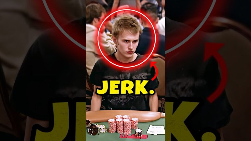 The Biggest Jerk in Poker History #wsop