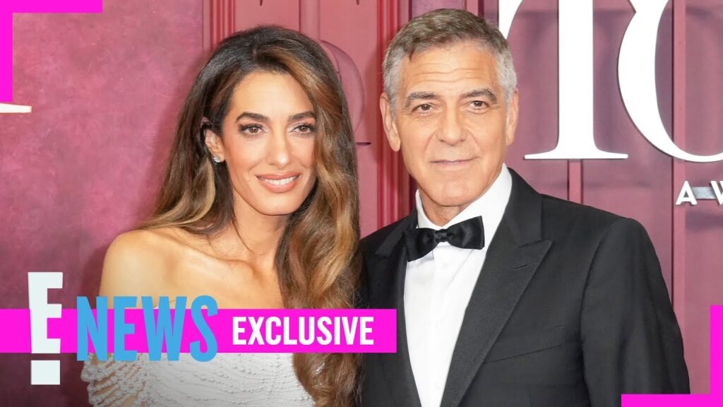 George Clooney Shares Rare Update on Kids Ella & Alexander | Tonys 2025 | E! News