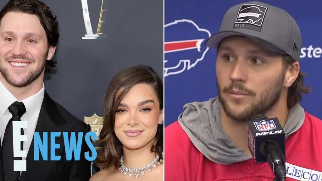 Josh Allen Breaks Silence on Marriage to Hailee Steinfeld | E! News Josh Allen Breaks Silence on Marriage to Hailee Steinfeld | E! News