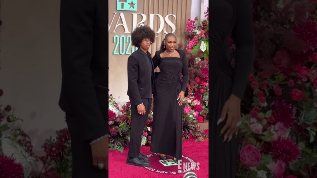 Jennifer Hudson and Her Son David at the BET Awards