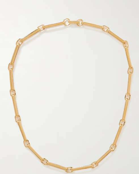 Chiusa recycled gold-plated necklace Chiusa recycled gold-plated necklace
