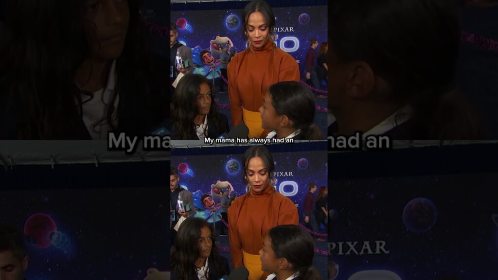 Zoe Saldaña & Her Twins at the ‘Elio’ World Premiere Zoe Saldaña & Her Twins at the 'Elio' World Premiere