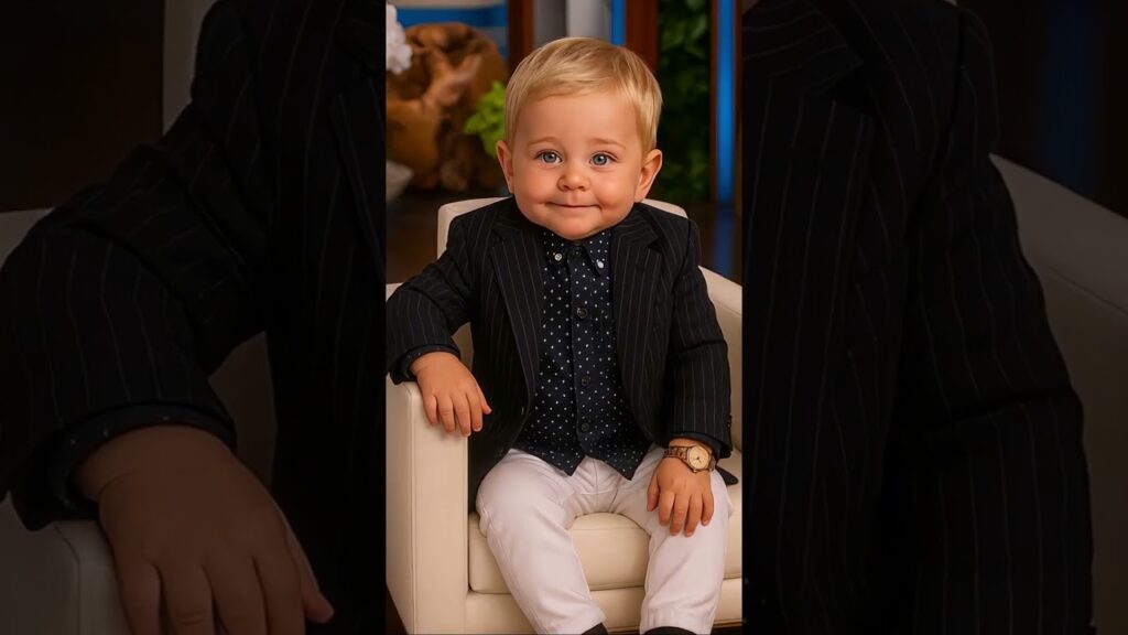 Baby Sofia Vergara on Ellen Show? 😍 (AI Reimagined)  #sofiavergara #theellenshow #shorts #ai