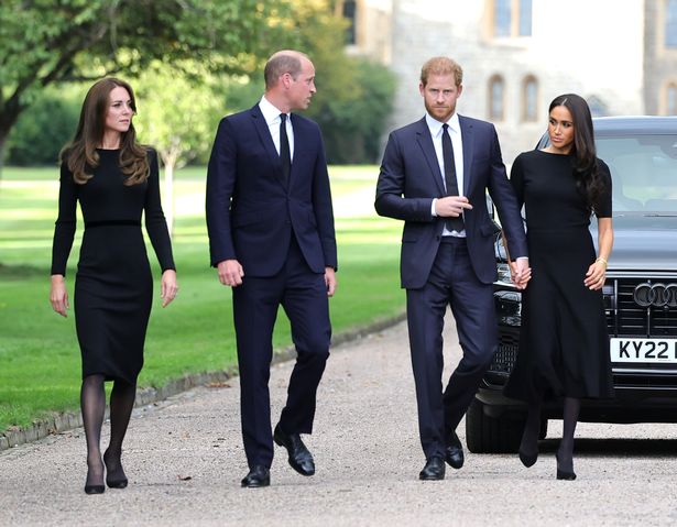 Harry, William, Meghan and Kate