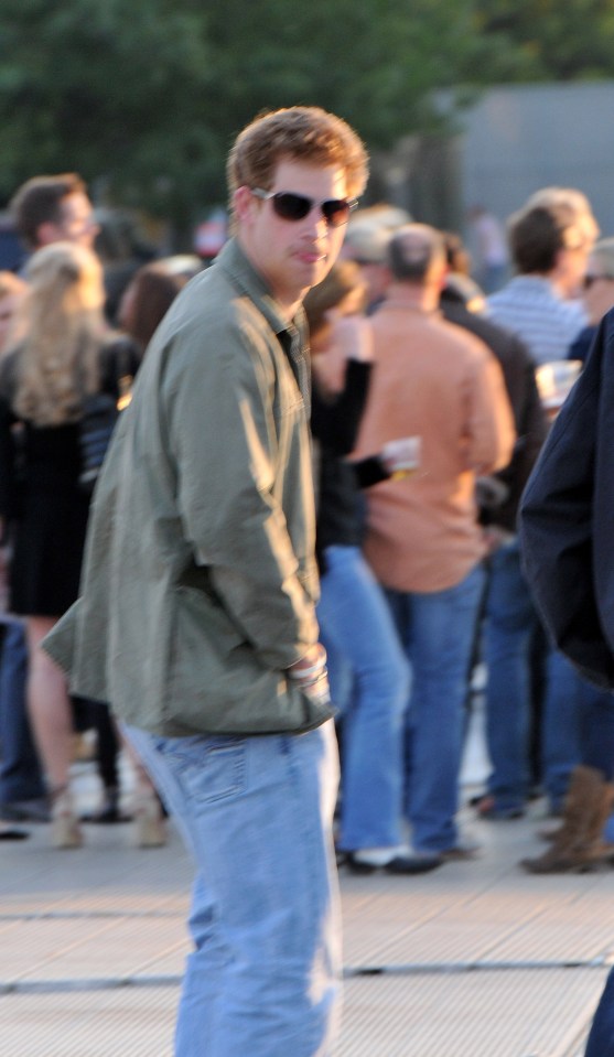 Prince Harry at the Wireless Festival in London.