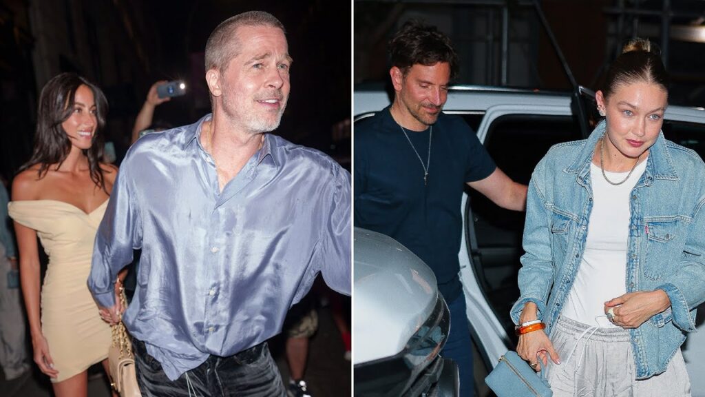 Brad Pitt & Ines de Ramon Double Date With Bradley Cooper & Gigi Hadid