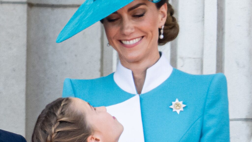 Kate Middleton and Princess Charlotte Opt for Aquamarine for Trooping the Colour 2025