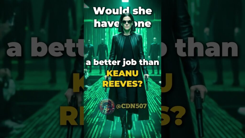 SANDRA BULLOCK as NEO from THE MATRIX #aiart #ai #shorts #thematrix