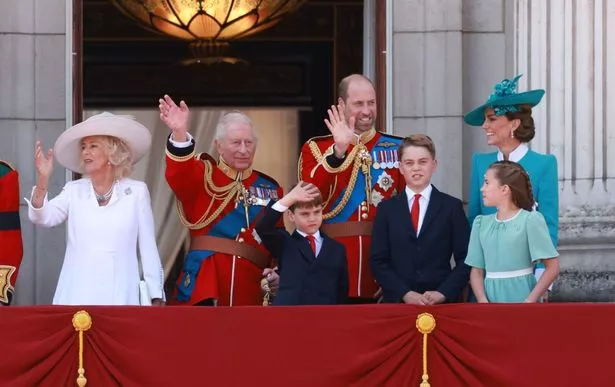 The Royal Family on the Buckingham Palace balcony