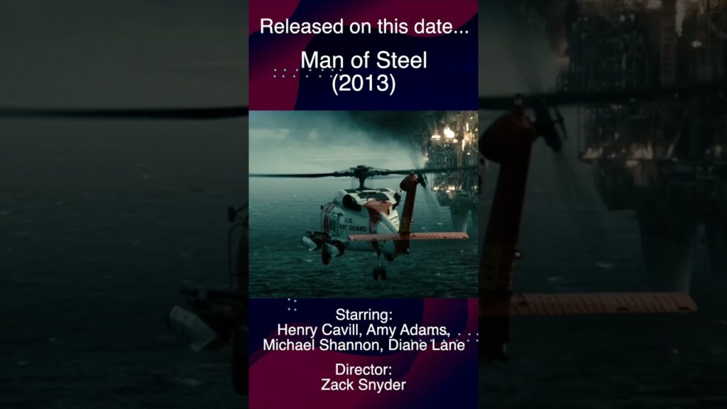 June 14, 2013 – Man of Steel June 14, 2013 - Man of Steel