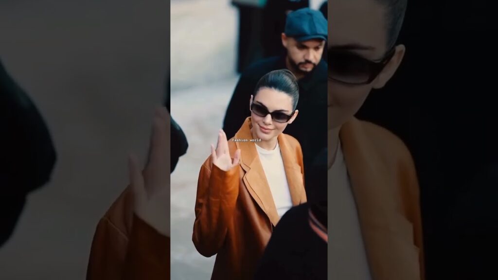 Kendall Jenner 🖤🧡 #shorts #fashion #fashionweek #kendalljenner #supermodel #edit