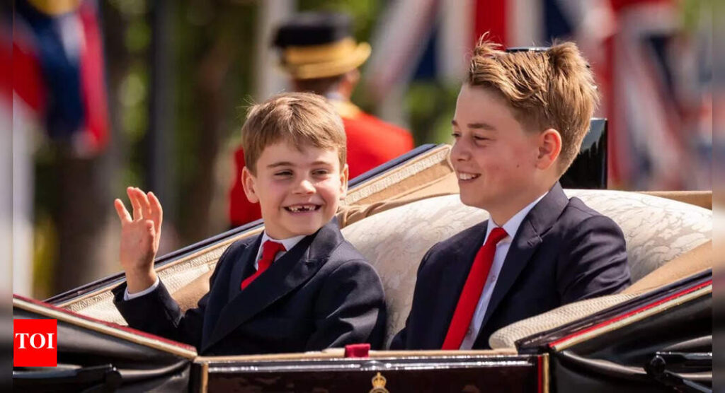 Prince Louis steals the show at royal parade; leaves older brother George in giggles; here’s what he cheekily asked Prince Louis steals the show at royal parade; leaves older brother George in giggles; here’s what he cheekily asked