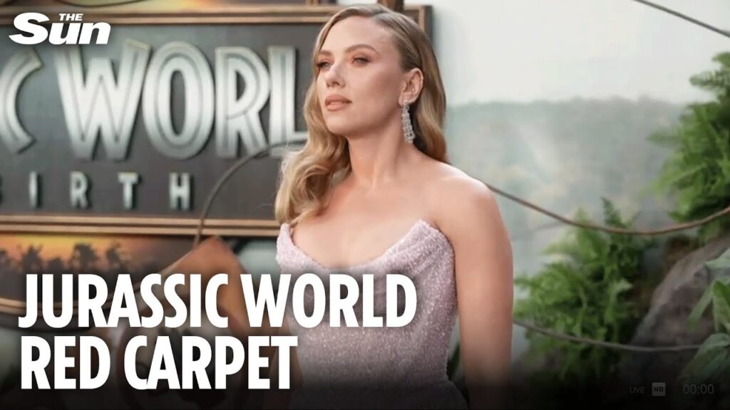 LIVE: Scarlett Johansson joins stars at ‘Jurassic World: Rebirth’ premiere in London
