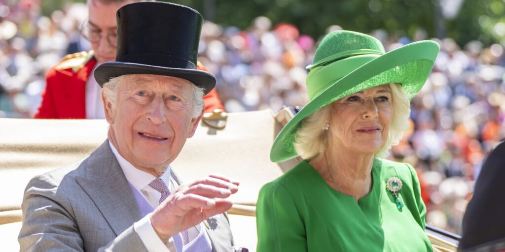 Queen Camilla makes special gesture during Royal Ascot appearance alongside King Charles and Prince William
