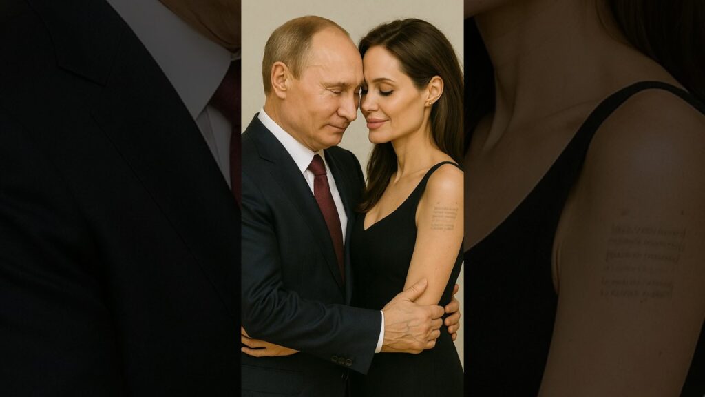 Putin and Angelina Jolie | Romantic Fall #shorts #entertainment